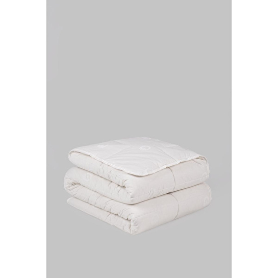Cotton Box Tek Kişilik Ranforce Pamuk Yorgan 155x215 Krem
