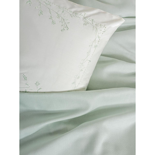 Cotton Box Serenity Bambu Çift Kişilik Pike Takımı Brisa Mint