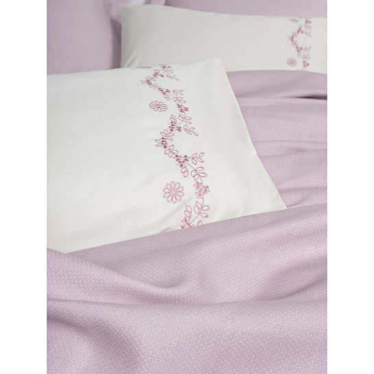 Cotton Box Serenity Bambu Çift Kişilik Pike Takımı Vaila Lila