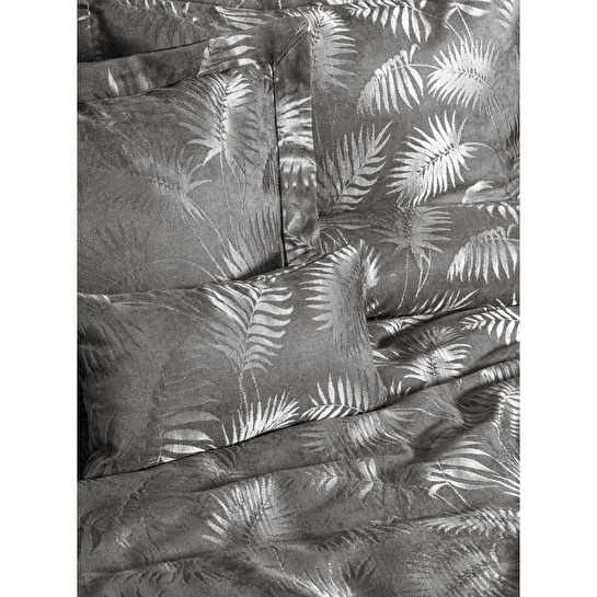 Cotton Box Smart Çift Kişilik Yatak Örtüsü Dafne Antrasit