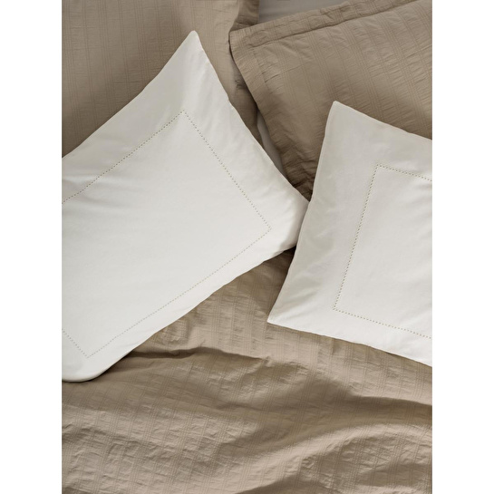 Cotton Box Natura Çift Kişilik Yatak Örtüsü/pike Takımı Vilo Bej