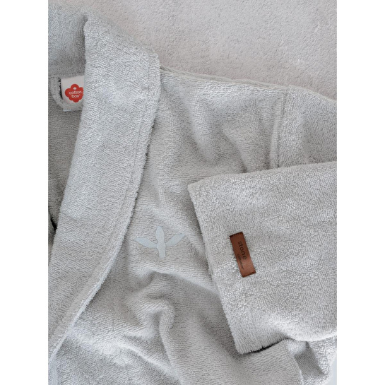 Cotton Box Wellness Bornoz Stone Gri L/xl