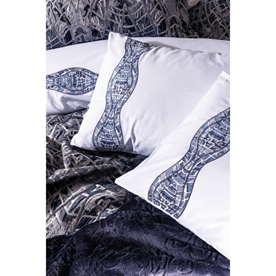 Cotton Box Platinium Çeyiz Seti Marissa Lacivert
