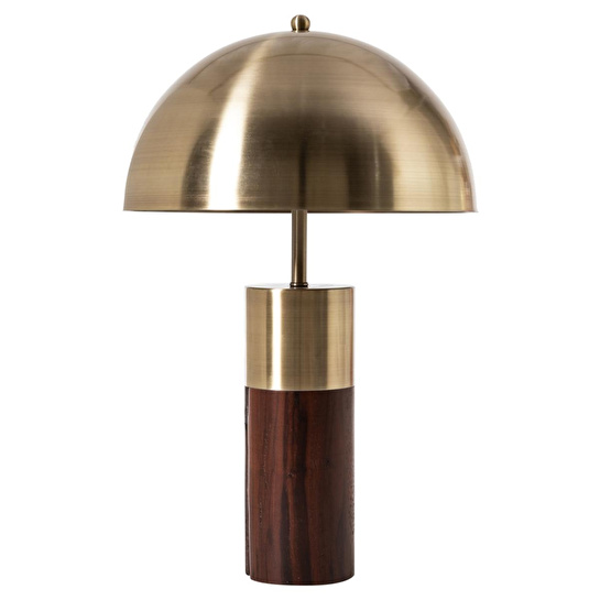 Mudo Home Walnut Abajur