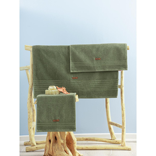 Cotton Box %100 Pamuk Wellness Havlu Seti Forest Yeşil