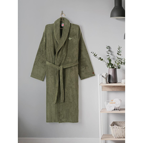 Cotton Box Wellness Bornoz Forest Yeşil S/m