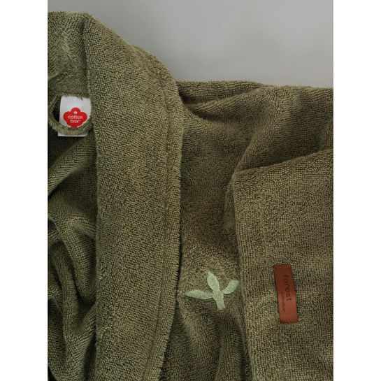Cotton Box Wellness Bornoz Forest Yeşil S/m