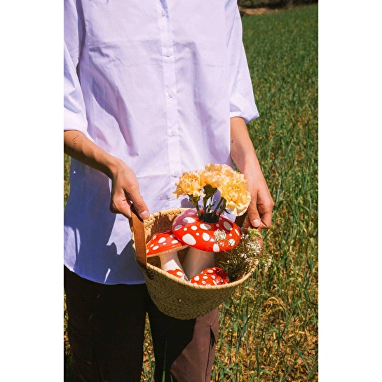 Doiy Amanita Mantar Küçük Vazo