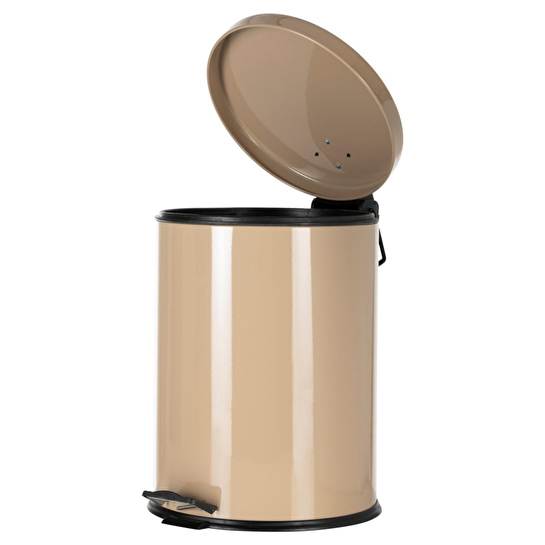 Mudo Home 30lt Pedalli Çöp Kovasi Bej