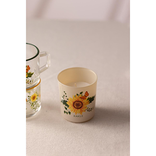 Rakle Sun Flower Stackable 3'lü Hediye Seti 180 Cc