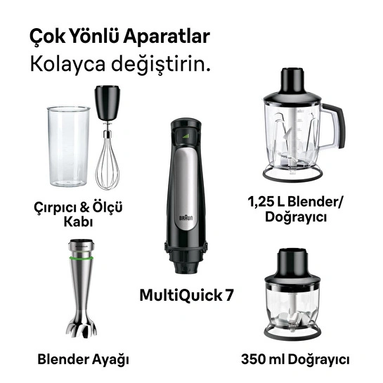 Braun Multiquick 7 El Blenderi Mq7045x