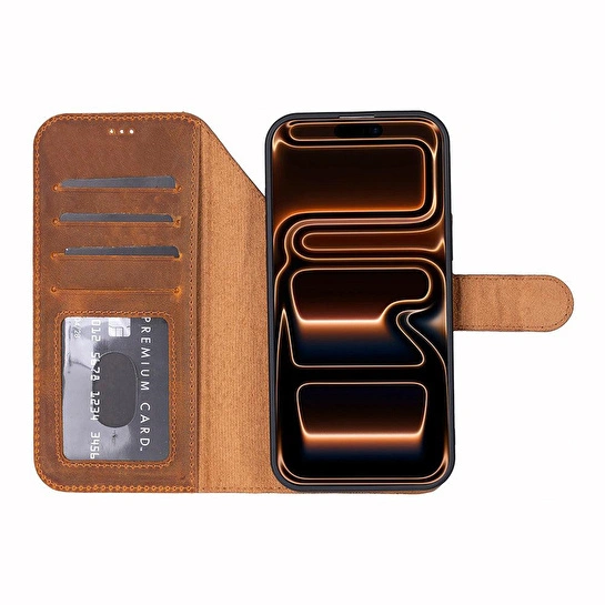 Bloominbag Bloomcase Magic Wallet Moccasin Apple Iphone 17 Pro (6.3