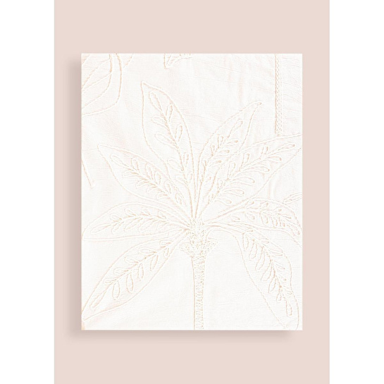 The Mia Çift Kişilik Yatak Örtüsü Seti 3 Parça Krem