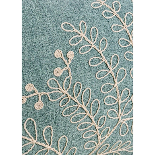 The Mia Püsküllü Kırlent Yeşil 35x50cm