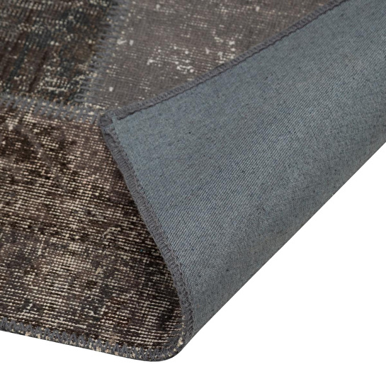 Mudo Home Li̇ma Gri̇ Patchwork Ki̇li̇m 80x150