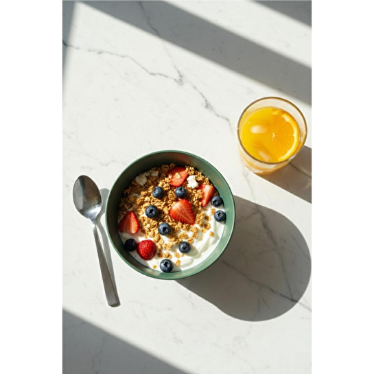 Vienev 3'lü 1 Litre Plastik Karıştırma Ve Saklama Kase Seti Yeşil