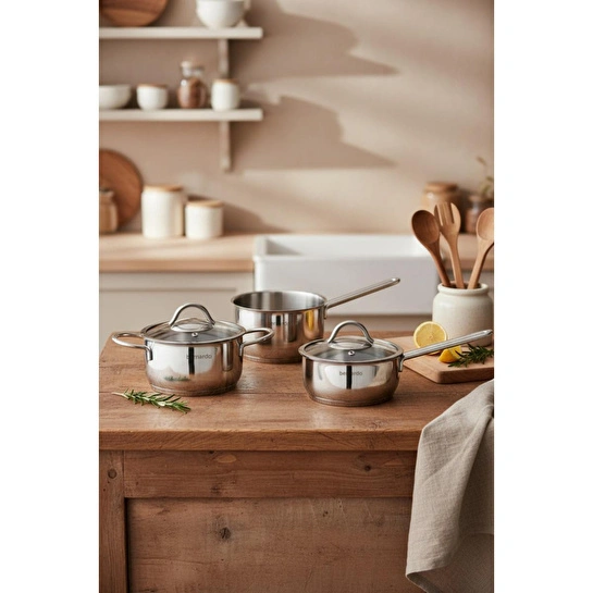 Bernardo Kayra 12 Parça Çelik Set