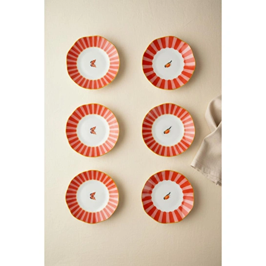 Bernardo Glamour 6 Parça Pasta Takımı