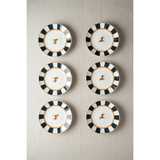 Bernardo Natural 6 Parça Pasta Takımı