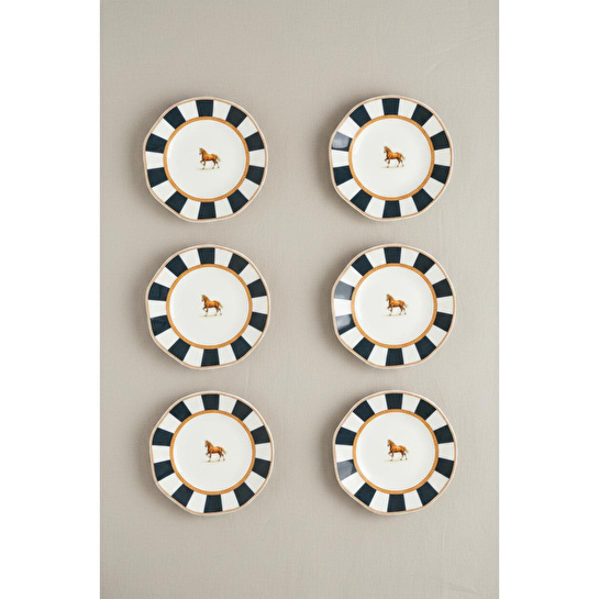 Bernardo Natural 6 Parça Pasta Takımı