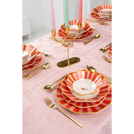 Bernardo Glamour 24 Parça Porselen Yemek Takımı