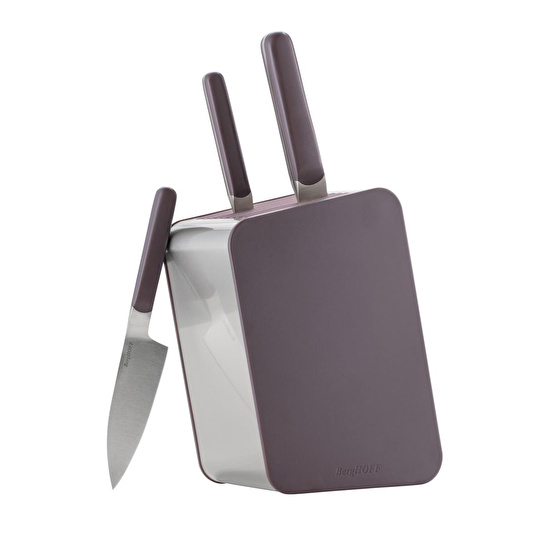 Berghoff Home Elements Dikdörtgen Bıçak Bloğu Peppercorn