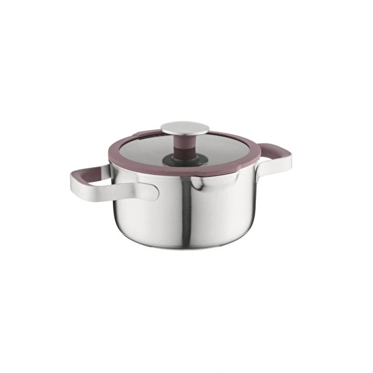 Berghoff Home Elements Kapaklı Güveç Tenceresi 18cm Peppercorn