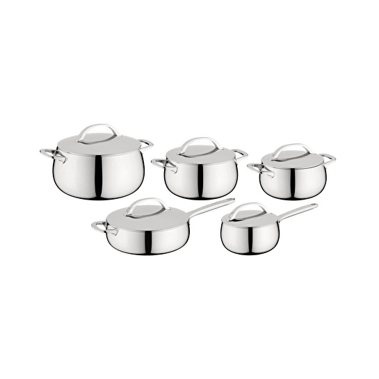Berghoff Home Belly 10lu Tencere Seti Stellar Çelik