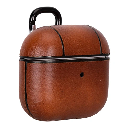 Bloominbag Aurel Snap Hakiki Deri Airpods 3 Kılıfı – Charm Airpods Case