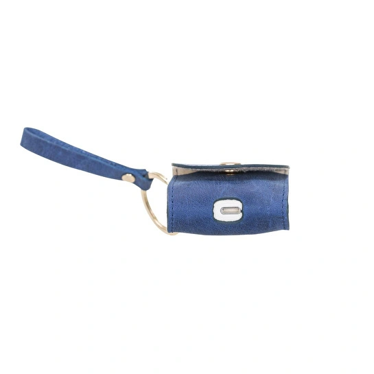 Bloominbag Aurel Cadet Ocean Charm Hakiki Deri Airpods Kılıfı – Airpods 1 & 2 Uyumlu