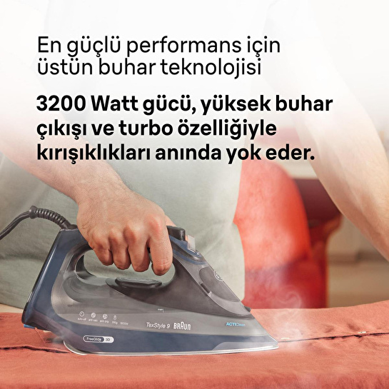 Braun Texstyle 9 Si9682db Buharli Utu