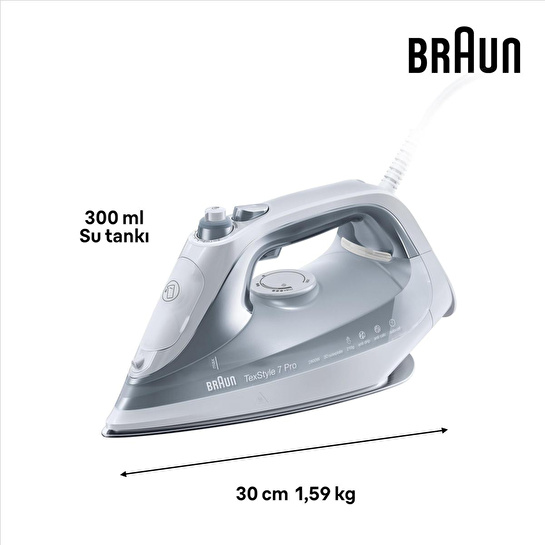 Braun Texstyle7 Buharlı Ütü Si7088gy