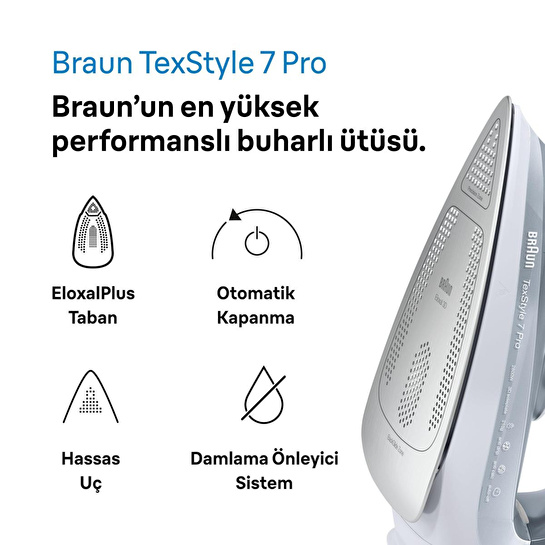 Braun Texstyle7 Buharlı Ütü Si7088gy
