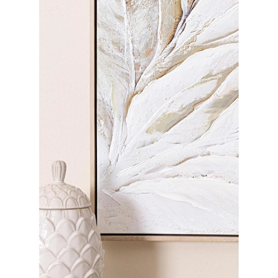 The Mia Luna Leaf Kanvas Tablo 70x100 Cm