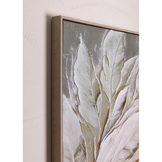 The Mia Luna Leaf Kanvas Tablo 70x100 Cm