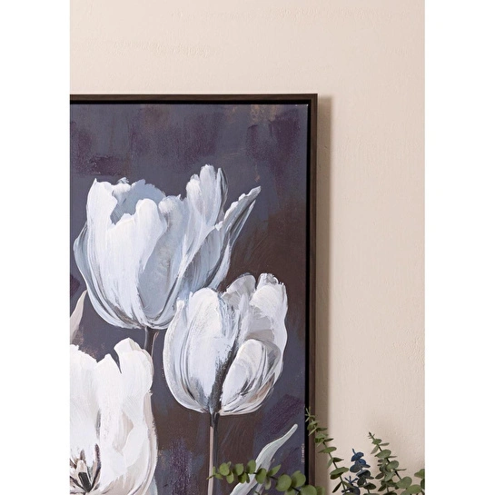 The Mia Abstrcat Tulips Kanvas Tablo 70x100 Cm