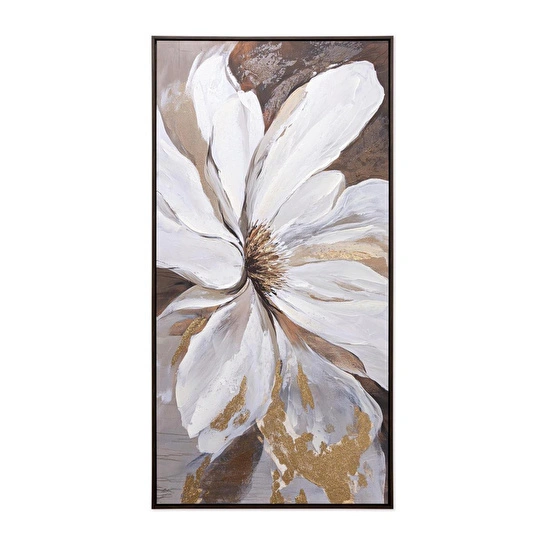 The Mia Floral Kanvas Tablo 140x70 Cm Tbl0109