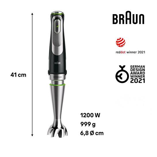 Braun Multiquick 9 El Blenderi Mq9187xli