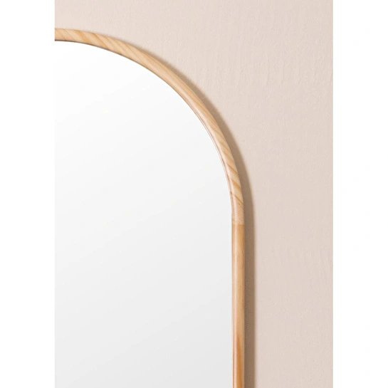 The Mia Ahşap Duvar Aynası 50x160 Cm