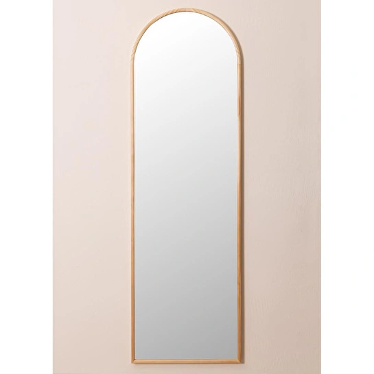 The Mia Ahşap Duvar Aynası 50x160 Cm