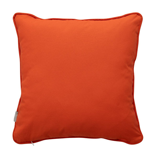 Mudo Home Mari̇n Fish Nakişli Kirlent Beyaz Turuncu 50x50 Cm