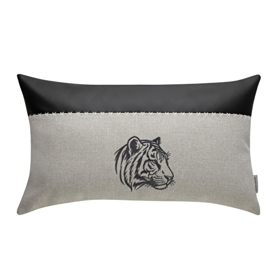 Mudo Home Wild Kaplan Kirlent Gri̇ 30x50 Cm