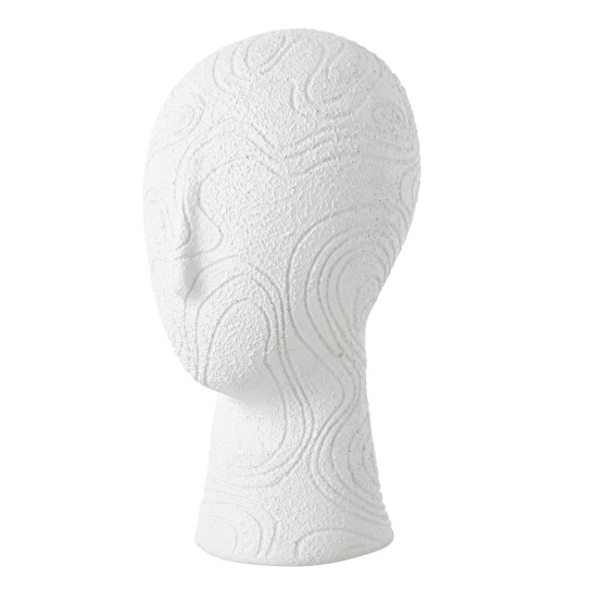 Mudo Home Modern Beyaz Bi̇blo 12x15x24 Cm