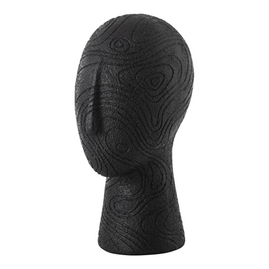 Mudo Home Modern Si̇yah Bi̇blo 13x17x28 Cm