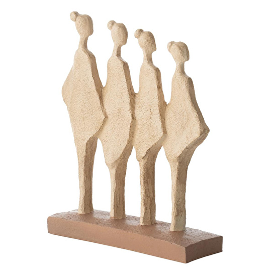 Mudo Home Harmony Women Bi̇blo 4'lu 24x8x30 Cm