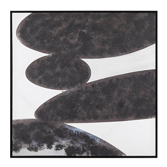 Mudo Home Thai Stone Ii Çerçeveli̇ Yağliboya Tablo 100x100 Cm