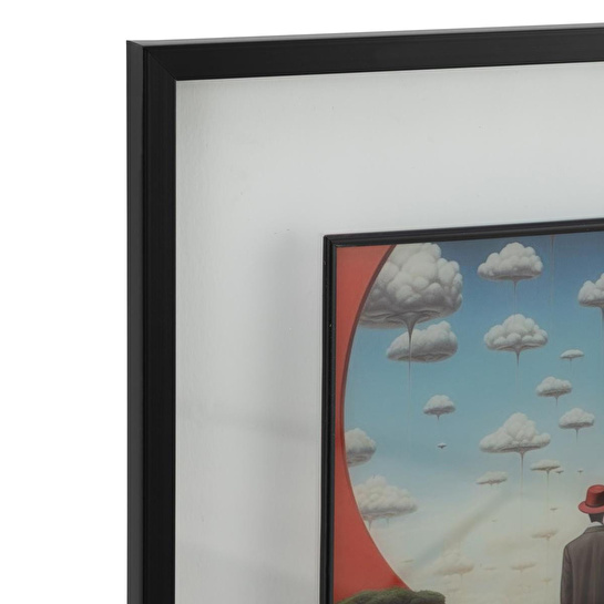 Mudo Home Verto Çerçeveli̇ Cam Tablo 60x60 Cm