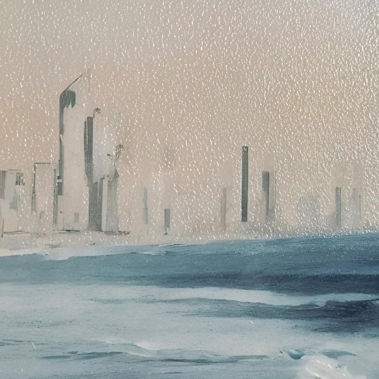 Mudo Home Coastline Çerçeveli̇ Yağliboya Tablo 90x120 Cm