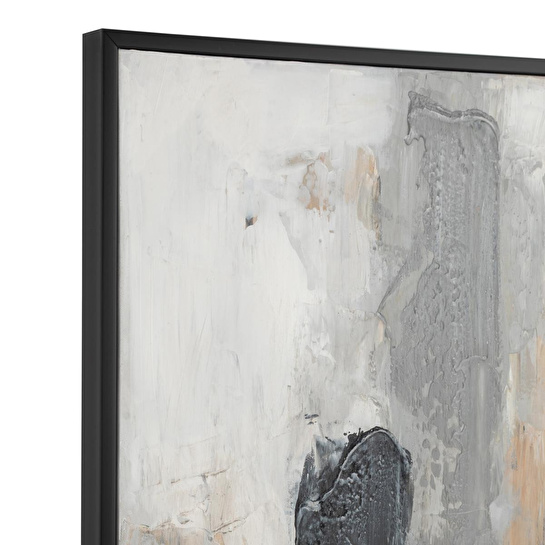 Mudo Home Azure Çerçeveli̇ Yağliboya Tablo 100x100 Cm