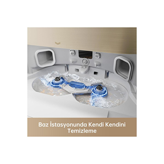 Dreame X40 Ultra Robot Süpürge Beyaz